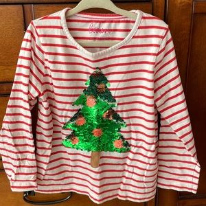 Mini Boden 4-5 Sequence tree l/s top